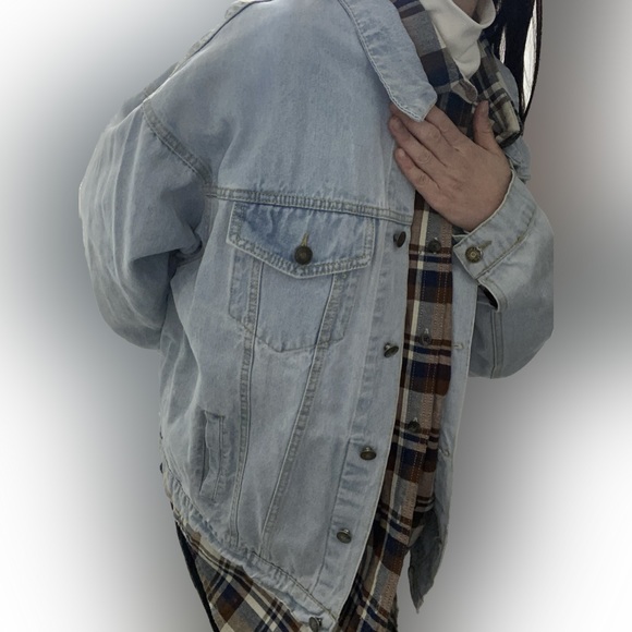 Washed denim jacket - Picture 6 of 7